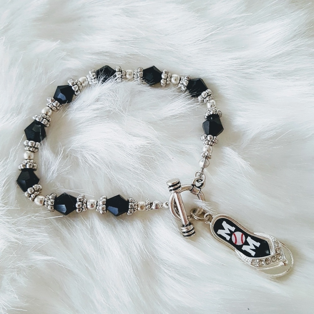 Baseball Mom Bracelet
